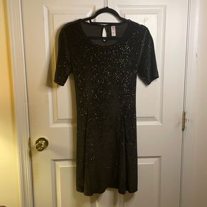 Justice Black Dress Size 20